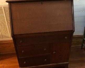 Oak secretary in great condition $65.