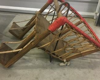 antique wooden baby bike seat excellent condition $150