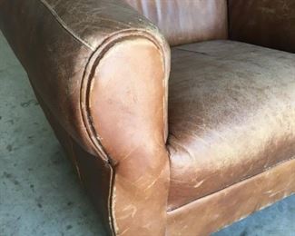 close up of child's Pottery Barn chair