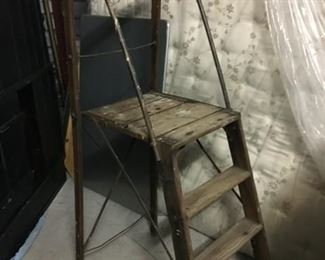 Antique painter's ladder - great for display - $325