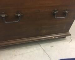 Hardware on Vintage Ginormous trunk