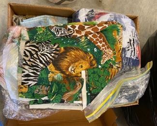 Assorted Quality Fabric Scraps