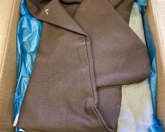 Brown White Fabric Lot