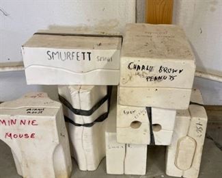 Cartoon Ceramic Molds