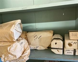 Ceramic Christmas People Molds