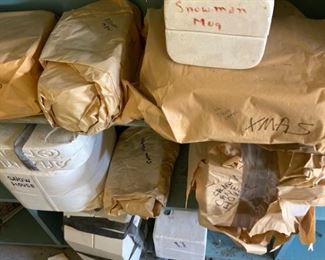 Christmas Houses and Snow Molds