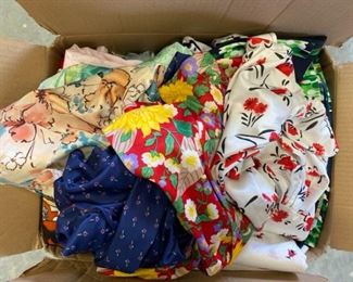 Colorful Quirky Patterned Fabric Lot