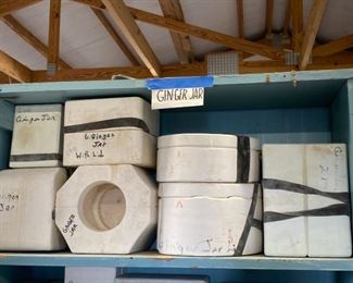 Ginger Jar Ceramic Molds