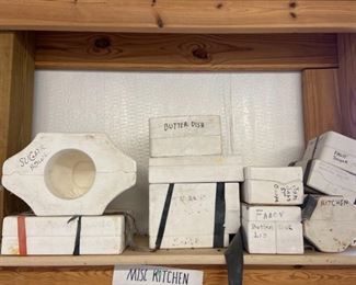 Miscellaneous Kitchen Ceramic Molds