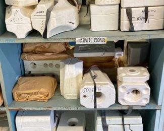 Nativity Ceramic Molds