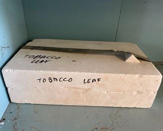 Tobacco Leaf Ceramic Mold