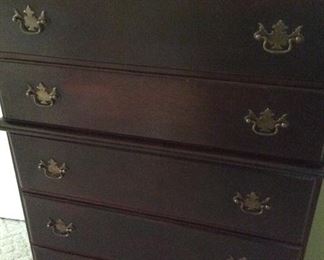 SOLD
Chest of drawers sold with set