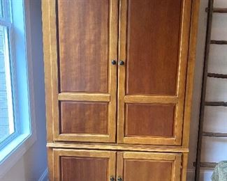 Pine Armoire for Entertainment or Clothes