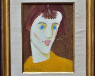 Milton Avery oil on board- to be included in forthcoming catalog raisonne by Avery Foundation