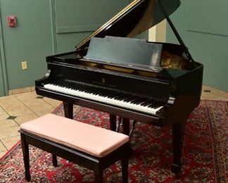 Steinway model "M" piano