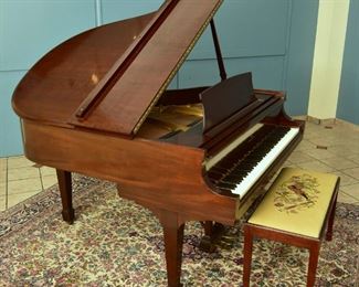 Steinway model "S" piano