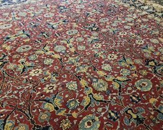 roomsize Tabriz carpet circa 1900