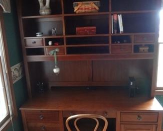 2 Pc. Stanley Computer Desk 62"W x 84"H x 24"D BUY-IT NOW $300