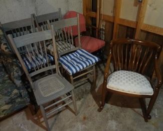 Group Of Antique Chairs
