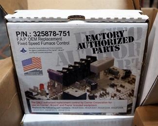 Furnace Control Boards, 5-1/2" Mars Motor Brackets And B&G Dual Unit Valves, See Descrip And Images For Details