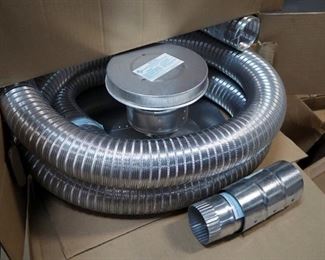 Easyliners 3" X 35' Chimney Liners, Qty 9, In Boxes On Skid