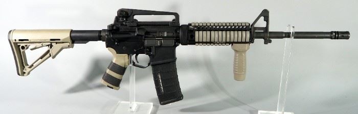 Colt Law Enforcement Carbine Rifle Model LE6920 5.56mm Cal SN# LE037121, With Extendable Stock, Pistol Grip, And 2 Total Mags