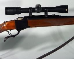 Ruger No.1 45-70 Gov't Lever Action Rifle SN# 131-21602, With Bushnell Elite 3200 1.5-4x32 Scope And Leather Sling