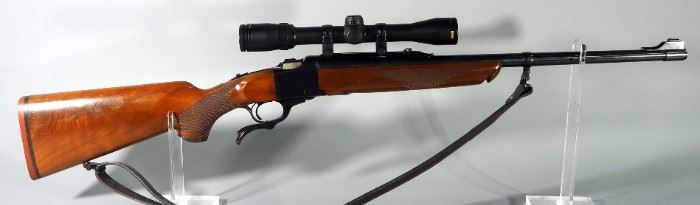 Ruger No.1 45-70 Gov't Lever Action Rifle SN# 131-21602, With Bushnell Elite 3200 1.5-4x32 Scope And Leather Sling