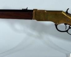 A Uberti and C. Gardone VT Italy 1866 Yellowboy Carbine .22 RL Lever Action Rifle SN# 86