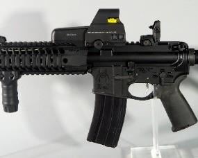 Spike's Tactical ST15 .223 REM Rifle SN# 91653, With L3 EOTech Sight, Front Pistol Grip, Adjustable Stock, 2 Total Mags