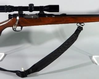 Japanese Arisaka 6.5mm/ .257 Roberts Bolt Action Rifle SN# 7798, With Maverick 3x-9x32 Scope And Padded Sling