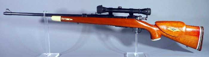 US Springfield Bolt Action Rifle SN# 649250, With Weaver K4 Scope