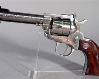 Ruger New Model Single Six .22 LR 6-Shot Revolver SN# 264-77041, With Additional .22 WIN MAG Cylinder, Paperwork, In Hard Case