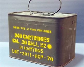 .30 Cal Ammo, Approx 240 Rds, In Unopened Cartridge Can, Local Pickup Only