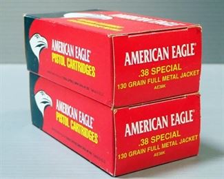 American Eagle .38 Spl Ammo, Approx 100 Rds, Local Pickup Only