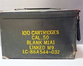 Metal Ammo Can And Sheffield Field Box