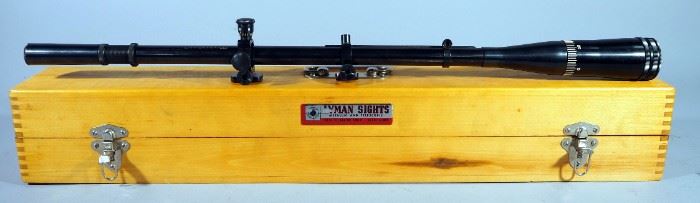 Lyman Gun Sight Corp Super Targetspot 30x Scope, Extra Fine Retical, In Original Box With Paperwork
