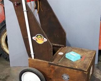 Gun Cart, Has Rack For 5 Longarms And Storage Under Seat, Breaks Down For Transportation/Storage, Includes Eargasm High Fidelity Earplugs And Earplugs