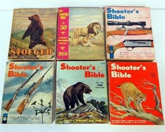 Vintage Shooter's Bibles, Includes Vols. 41, 50, 52, 53, 55, And 57, Total Qty 6