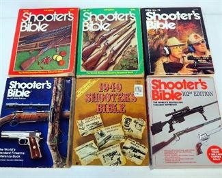 Shooter's Bibles, Includes Editions 102, 94, 79, 70, 69, And Reproduction 1940 Edition