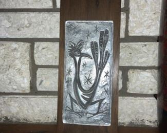 Richard Myklebust Sand Cast Roadrunner Art