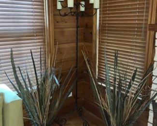 Wrought Iron Candelabra 