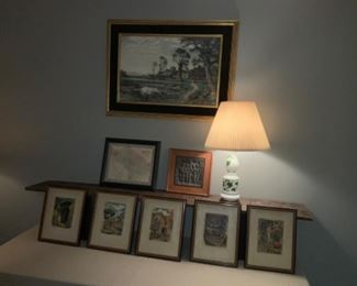 Framed Prints From Joske’s Department Store & Borobudur Relief Art