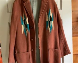 Vintage Ortega’s Chimayo, New Mexico Handwoven Wool Jacket