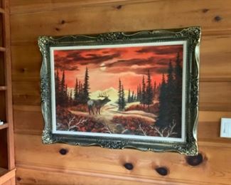 Vintage Ken Metz Painting