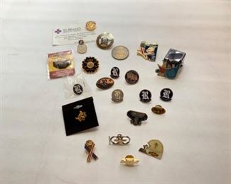 Commemorative Rice University Hat Pins 