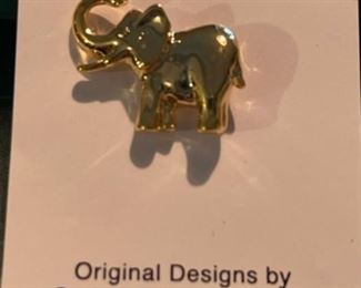 Elephant Hat Pin