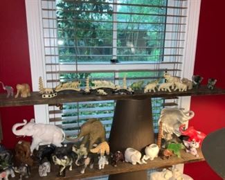 Vintage Plastic Elephants