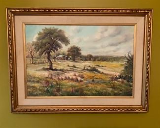 Painting By Weimar Local Artist Lillian Boettcher