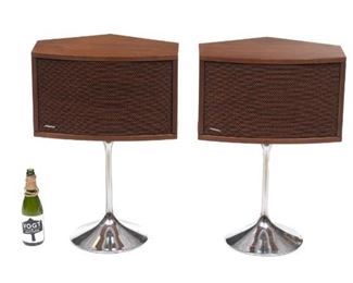 Vintage Bose Speakers. 31"h x 21"w x 13"d